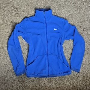 Nike Women's Vibrant Blue Fleece Jacket